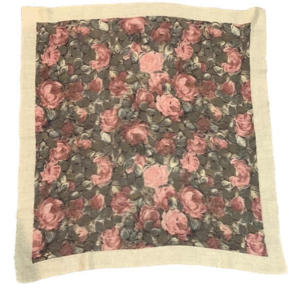 💗ECHO Vintage Pure Wool Scarf 1980s - Picture 2 of 4